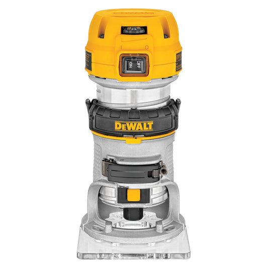 DEWALT 1/4-in 1.25-HP Variable Speed Fixed Corded Router DWP611