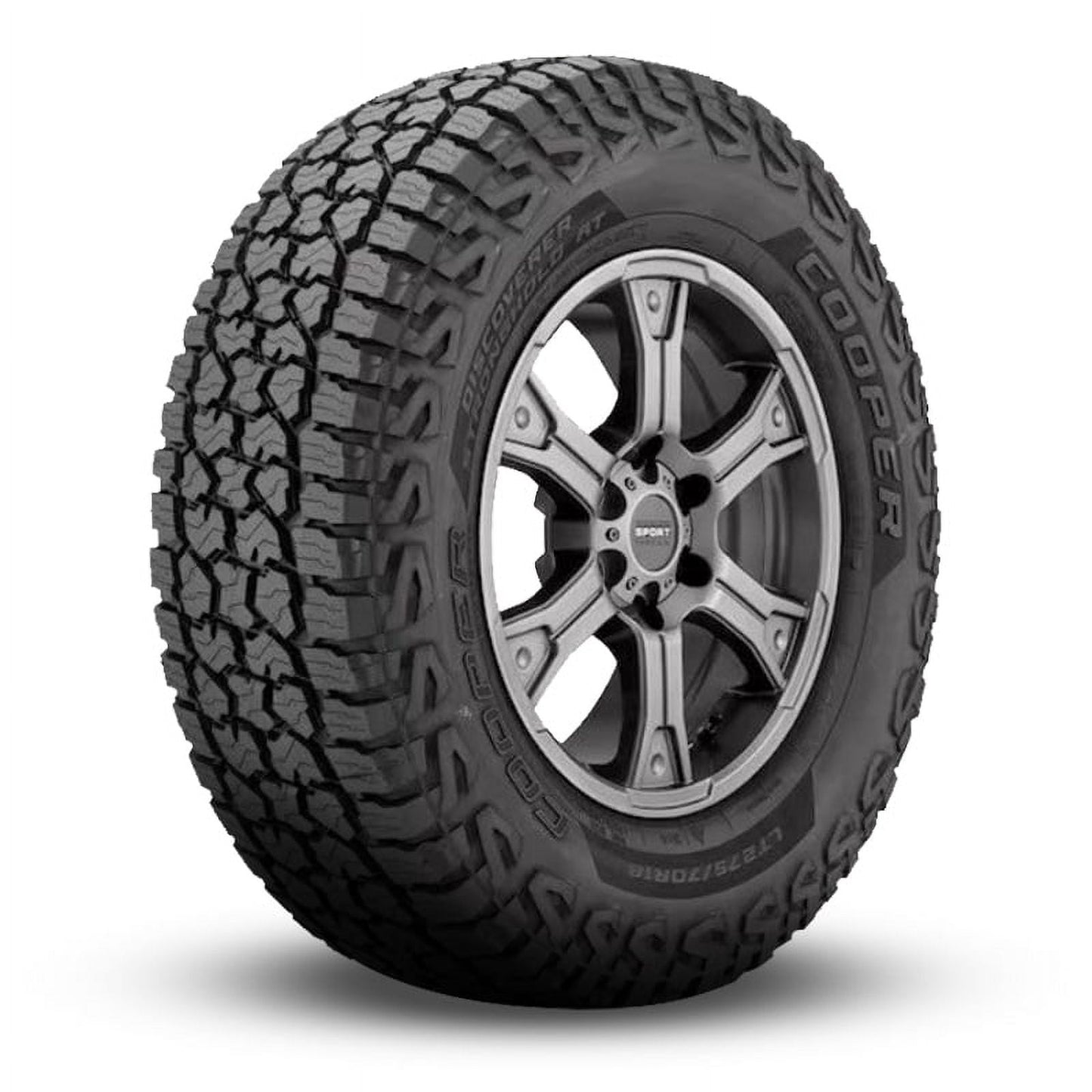 1 Cooper Discoverer Stronghold AT 225/75R16 115/112R All Terrain 60K MILE 10 PLY CP170303048 / 225/75/16 / 2257516