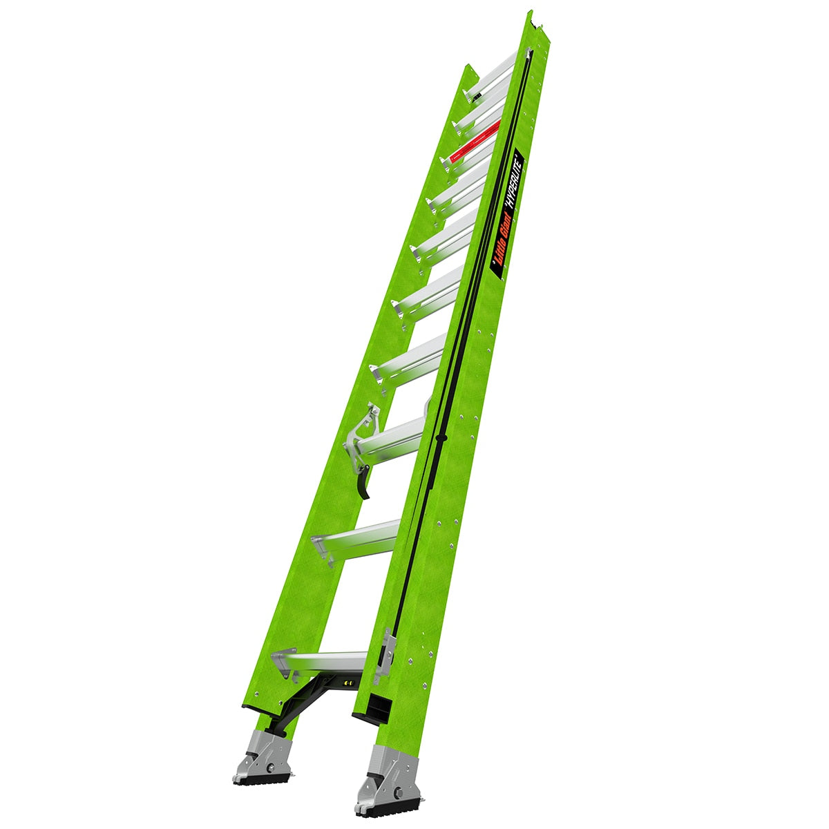 Little Giant Ladders HyperLite M20 20-ft Fiberglass Type 1a- 300-lb Load Capacity Telescoping Extension Ladder