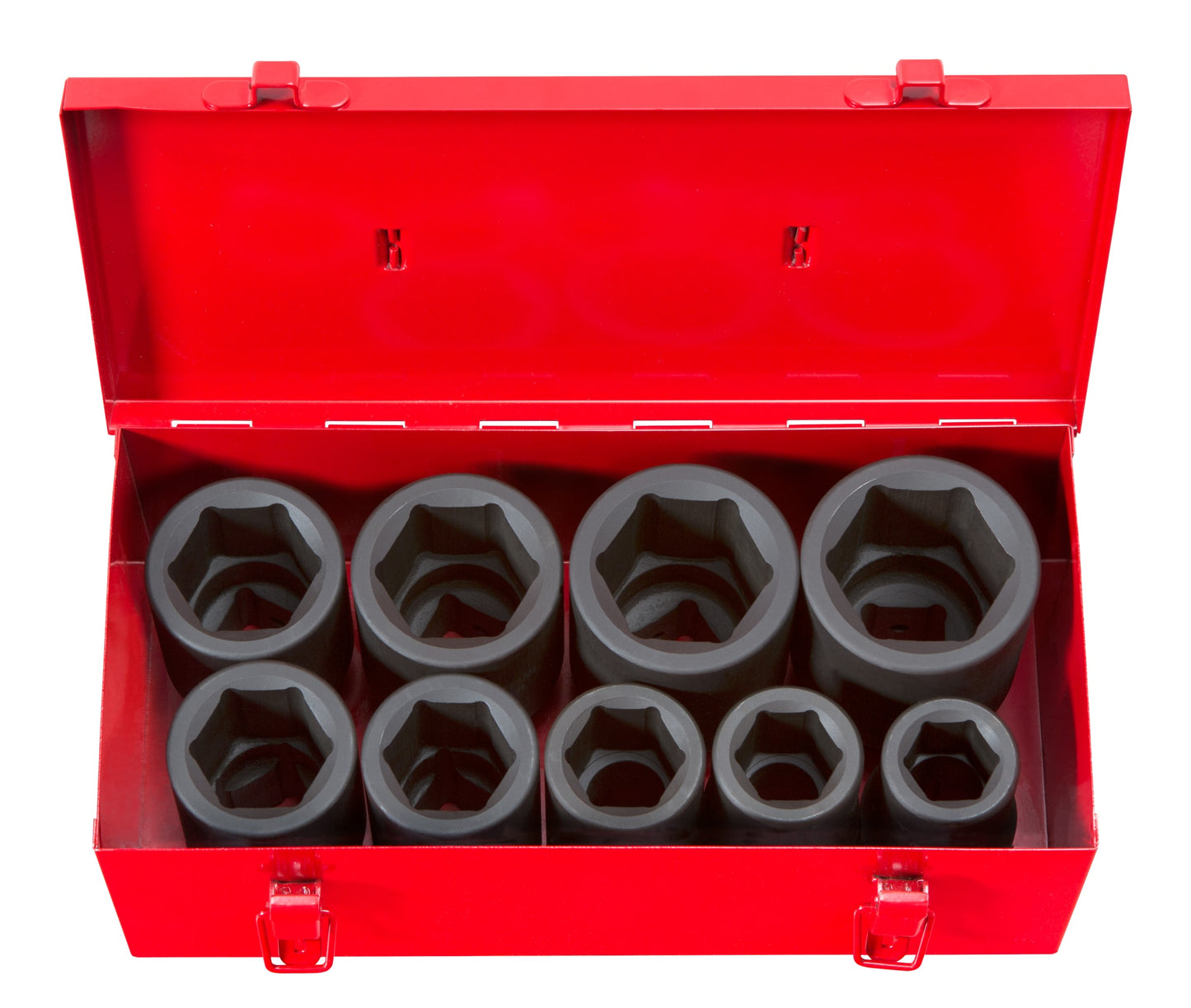 TEKTON 9-Piece Standard (SAE) 1-in Drive Set 6-point Impact Socket Set 4892