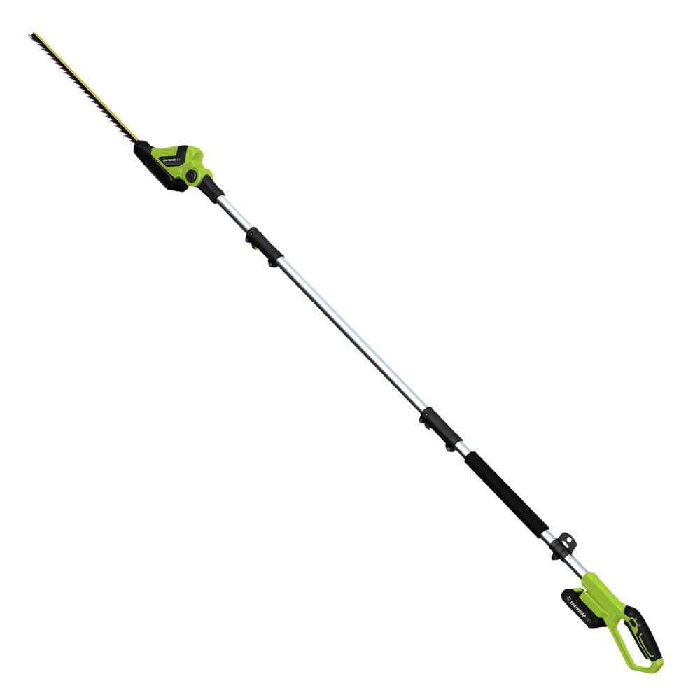 Earthwise 20-volt 20-in Battery Hedge Trimmer 2 Ah (Battery and Charger Included) LPHT12022