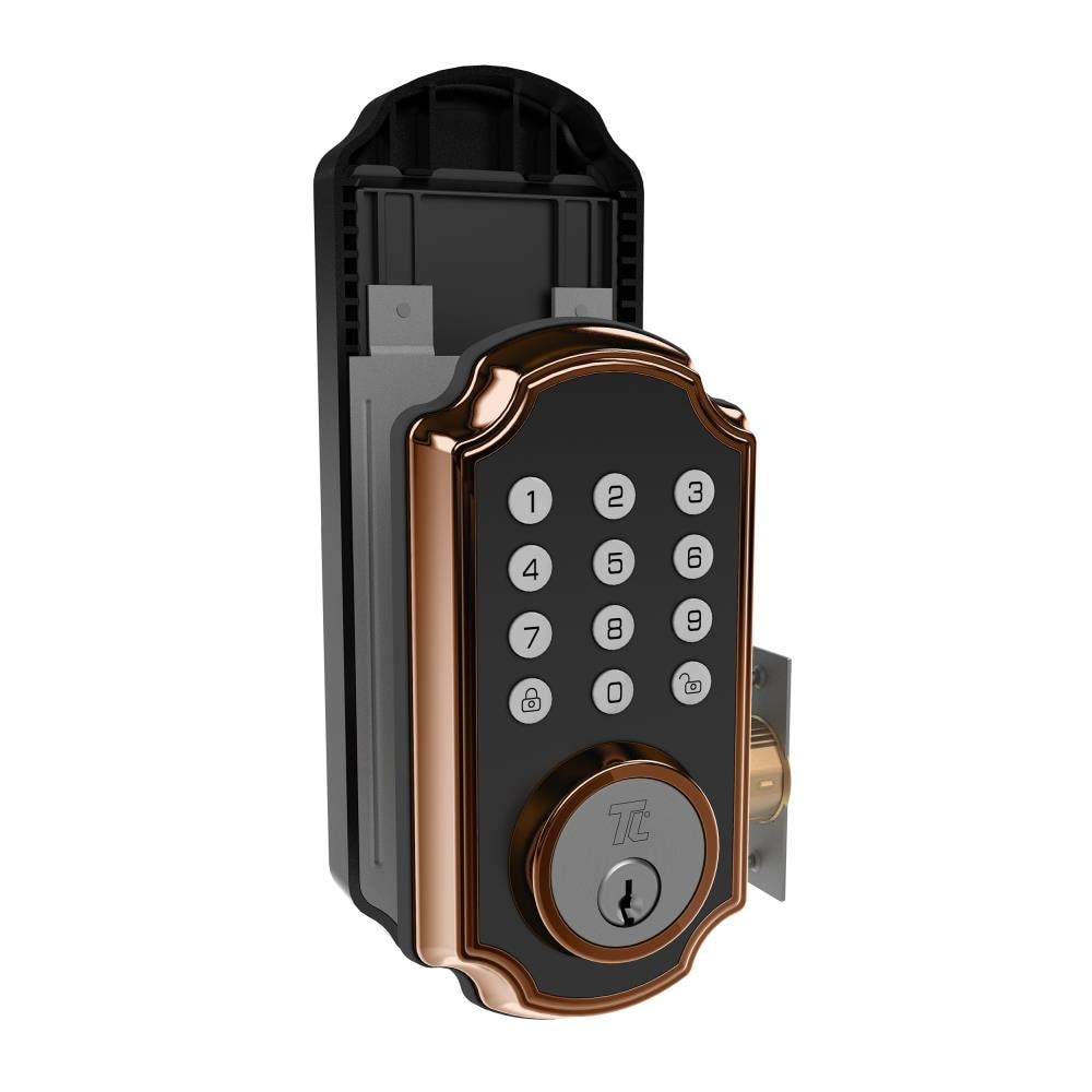 TurboLock TL-116 Bronze Smart Lock Electronic Knob with Keypad HG-EL-TL-116-OBZ-3PK
