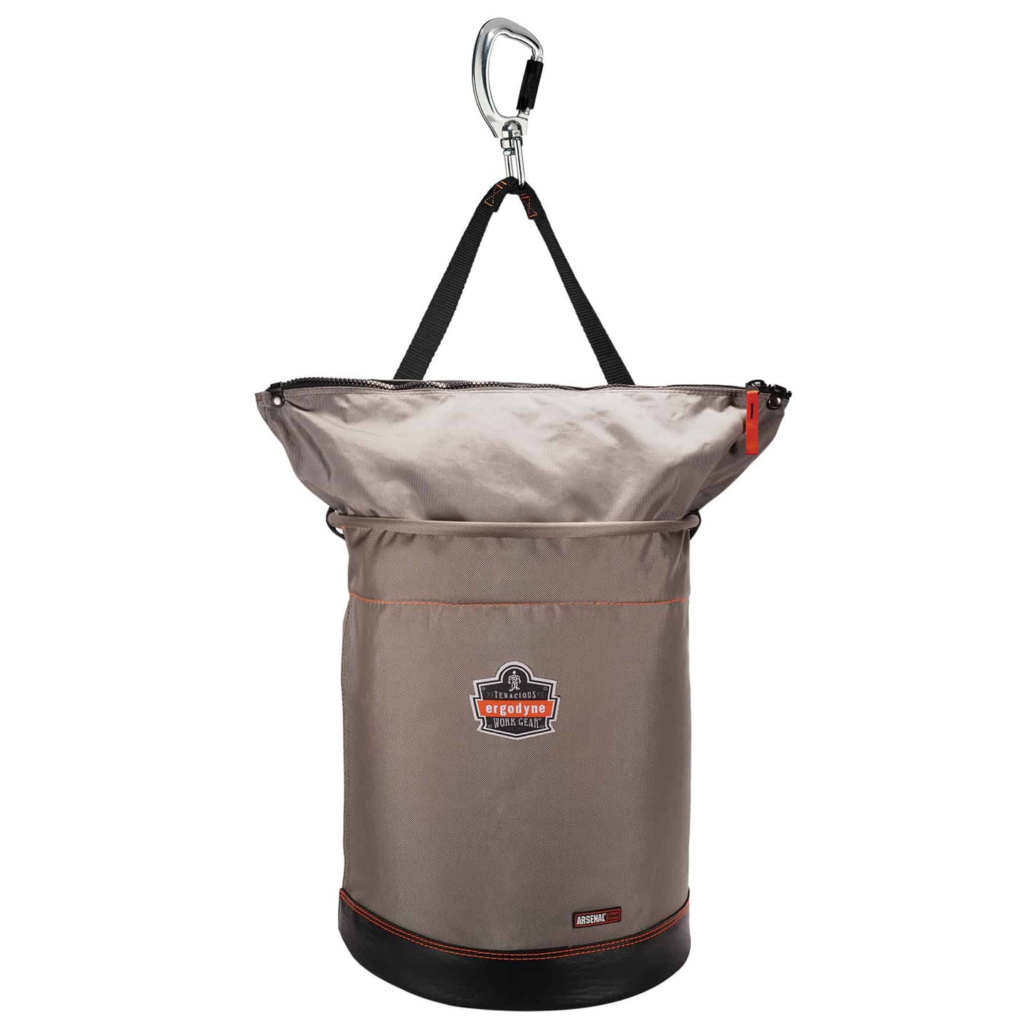 Ergodyne Gray Nylon 16-in Zippered Tool Bag 15976