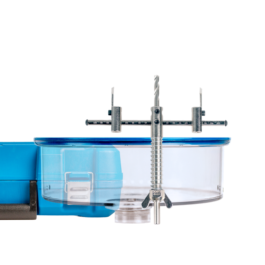 Jonard Tools Bi-metal Arbored Adjustable Recessed Lighting Hole Saw Set with Hard Case AHC-19