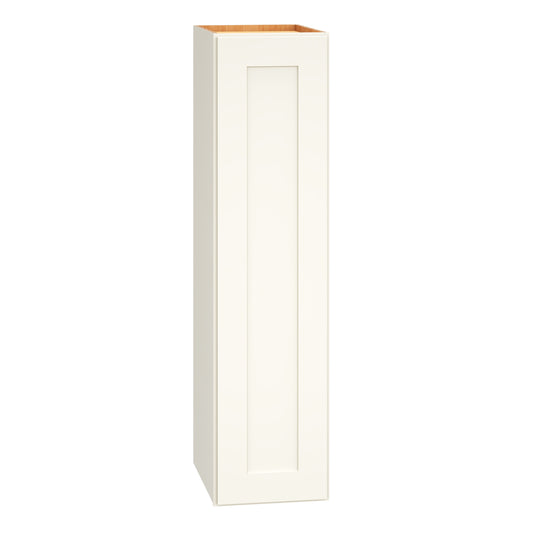 Diamond Express Jamestown 9-in W x 36-in H x 12-in D White Wall Fully assembled Plywood Cabinet Recessed Panel Shaker