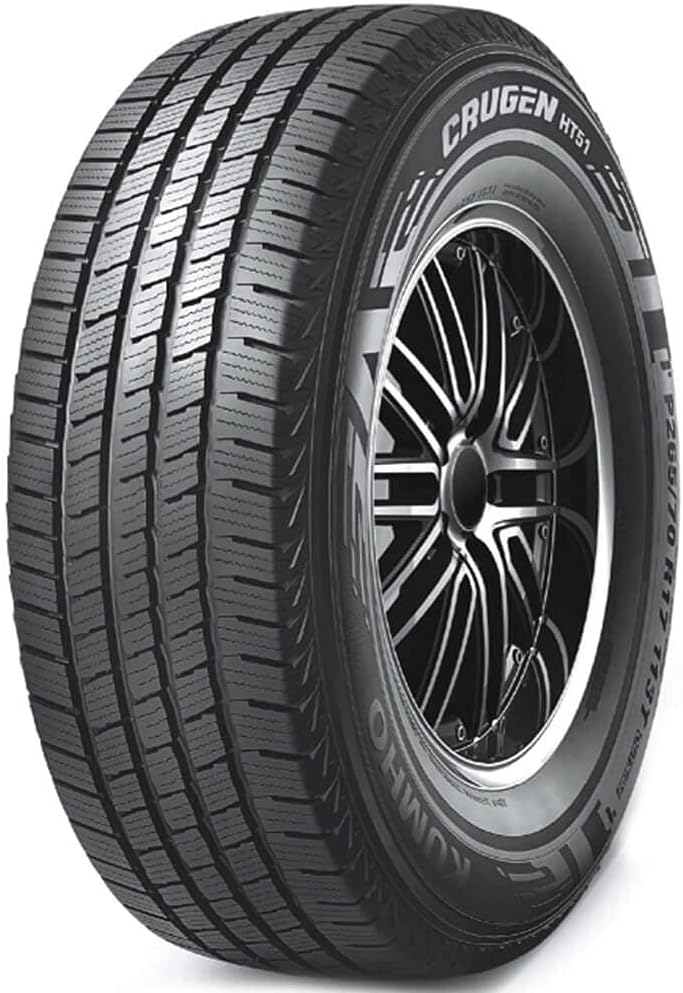 Kumho Crugen HT51 All- Season Radial Tire-P265/70R17 113T SL-ply, Model:2181973
