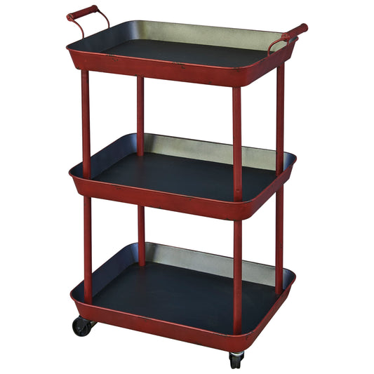 Park Designs 29.5-in-Drawer Rack Utility Cart 24-967