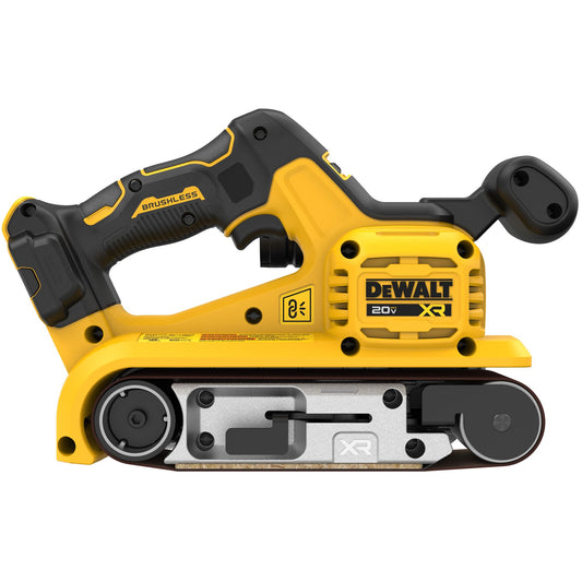 DEWALT XR 20-Volt Brushless Cordless Belt Sander with Dust Management (Bare Tool) DCW220B