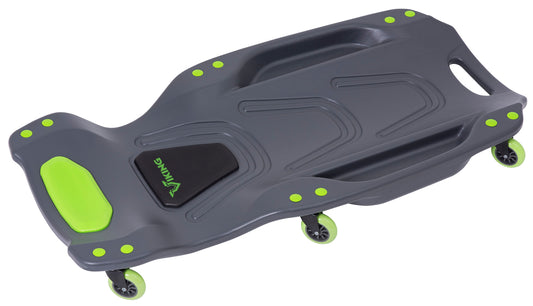 Viking Heavy Duty Black Creeper with 440 lbs. Weight Capacity, Low-Profile Design, HDPE Material, Carrying Handle 57100