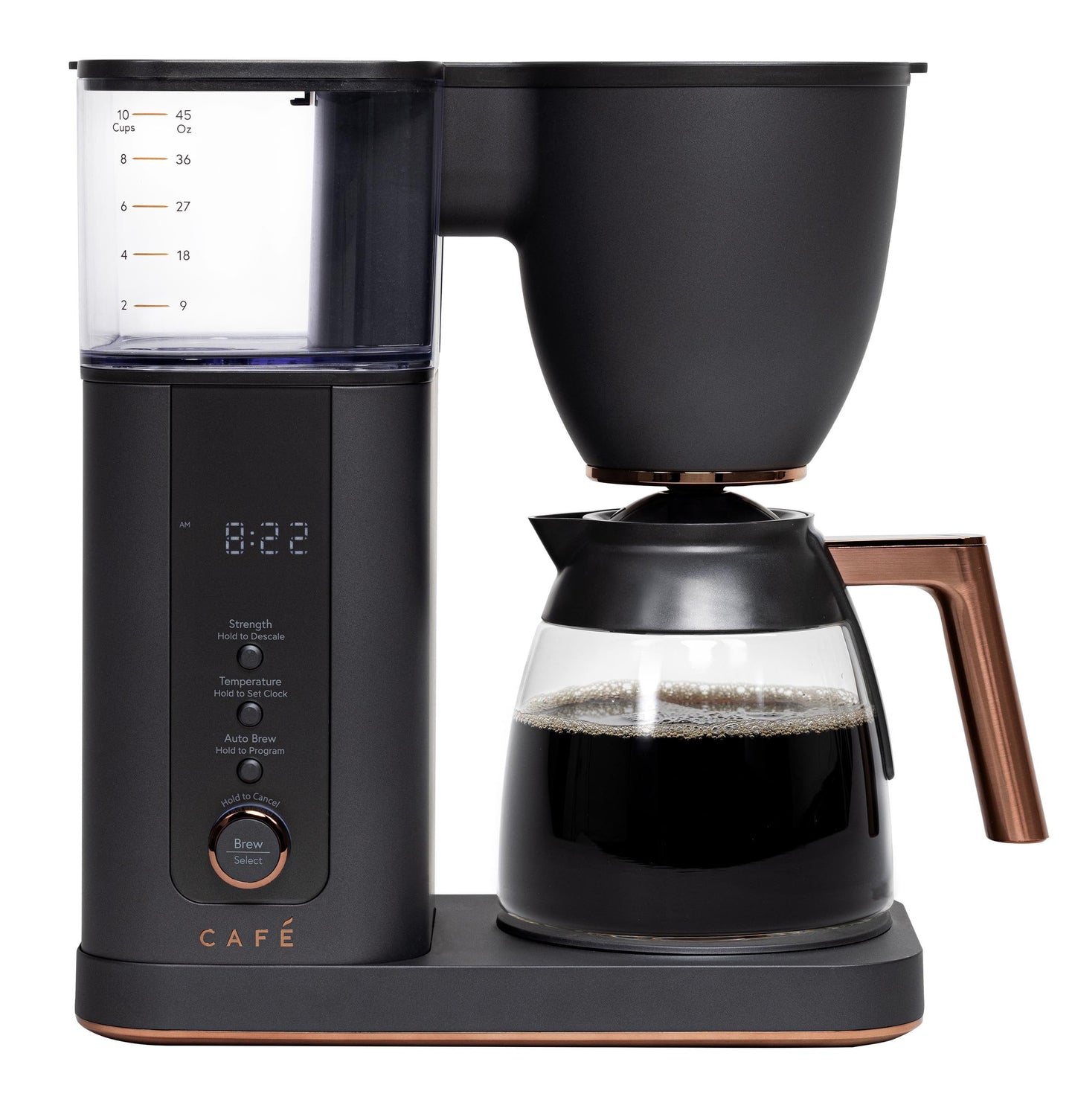 Cafe 10-Cup Programmable Drip Coffee Maker with Automatic Shut-off (Matte Black) C7CDABS3RD3