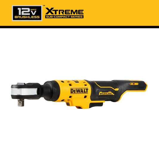 DEWALT XTREME 12-volt Max Variable Speed Brushless 3/8-in Drive Cordless Ratchet Wrench (Bare Tool) DCF503B