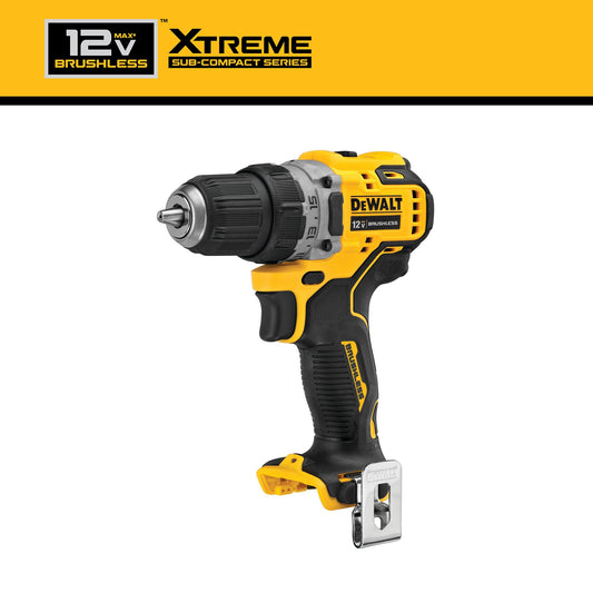 DEWALT XTREME 12-volt Max 3/8-in Keyless Brushless Cordless Drill DCD701B