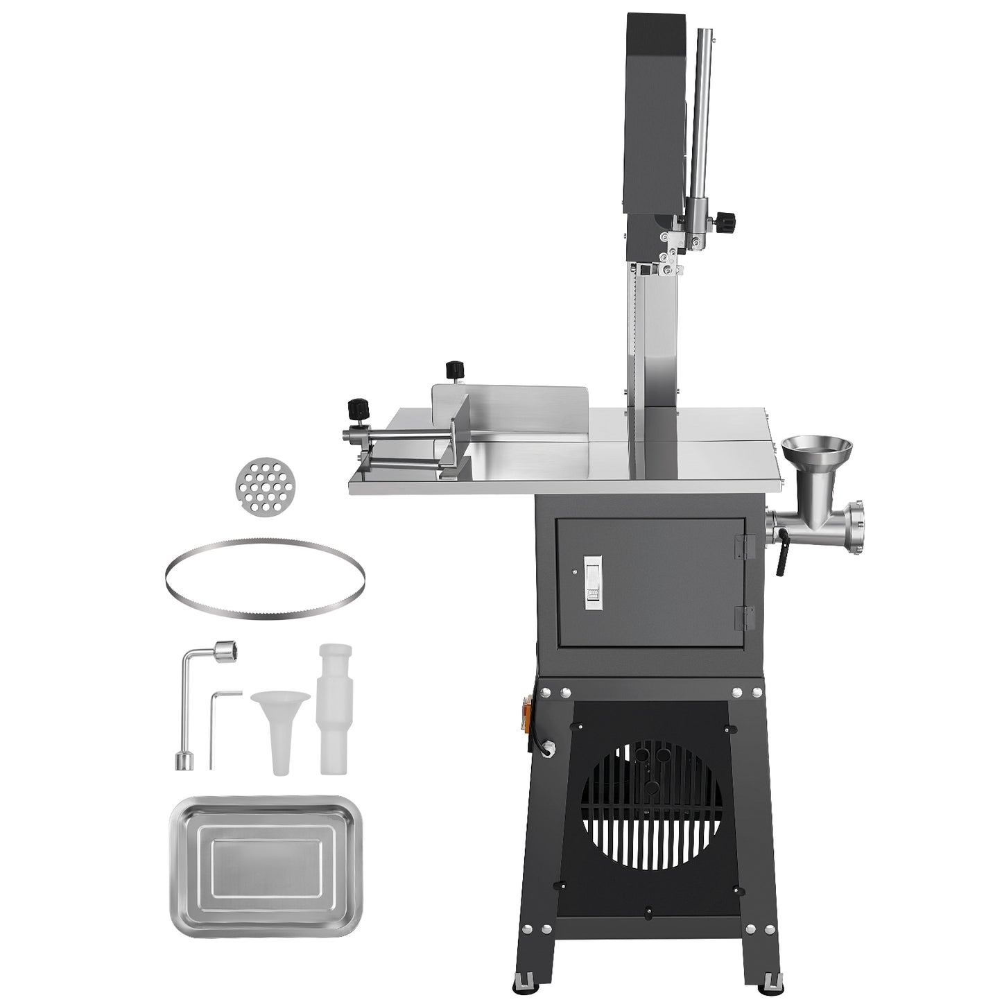 VEVOR Cold Rolled Steel Sheet 850W 7.09-IN Bone Saw Machine Plug-in Bone saw machine