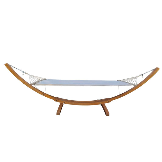 ToolCat White Fabric Hammock chair with Stand
