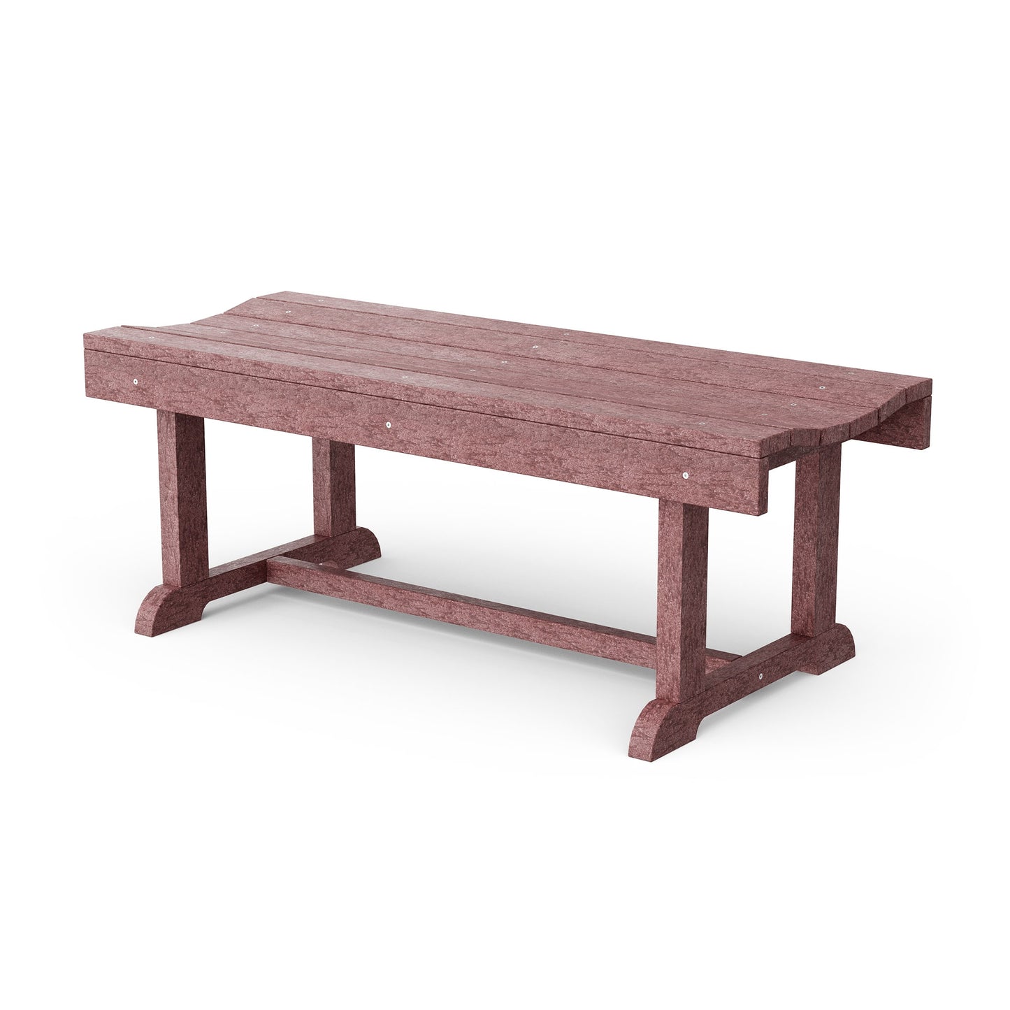 Wildridge Heritage 42-in W x 17.5-in H Cherrywood Plastic Traditional Bench