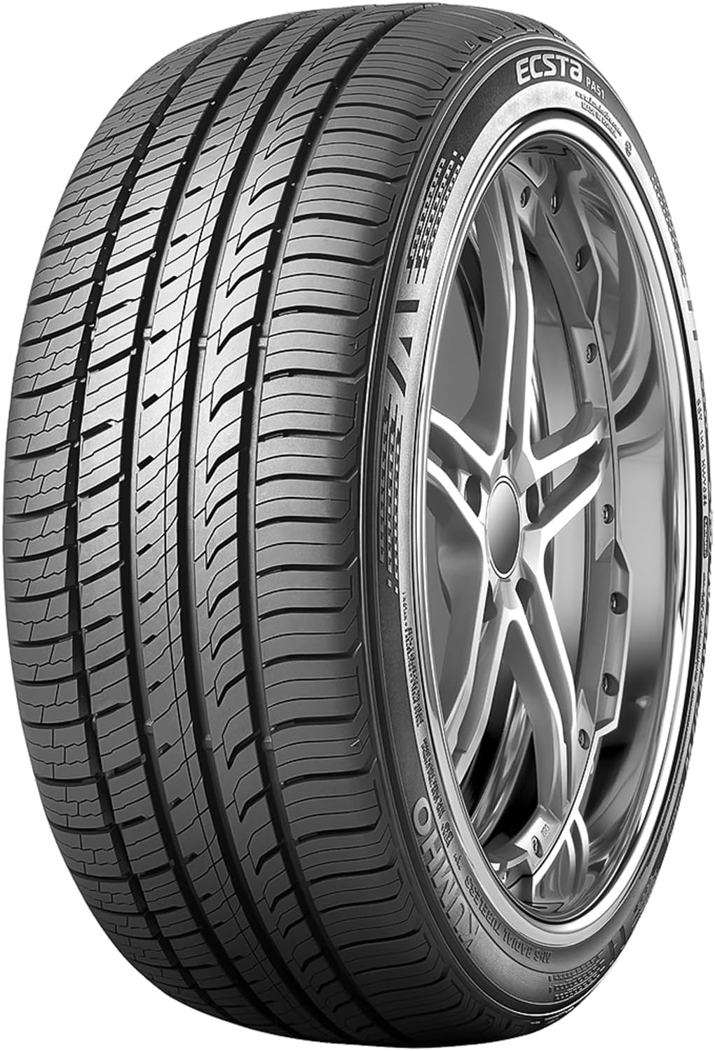 Kumho Ecsta PA51 All-Season Tire - 195/50R16 84V