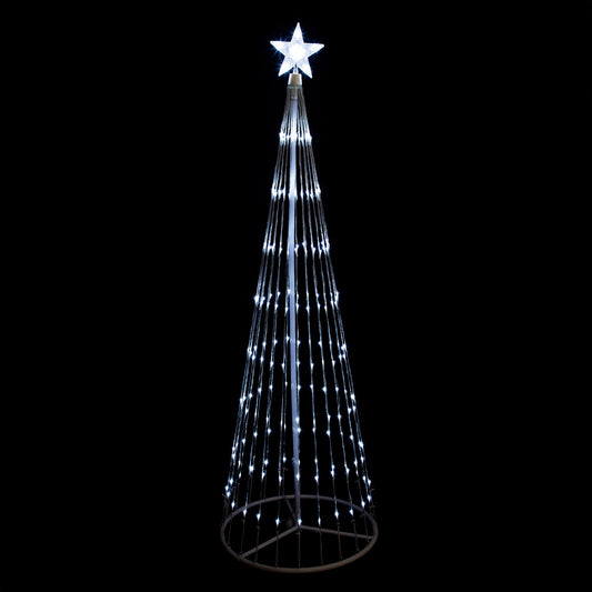 Northlight 72-in Freestanding Christmas tree Light with White LED Lights