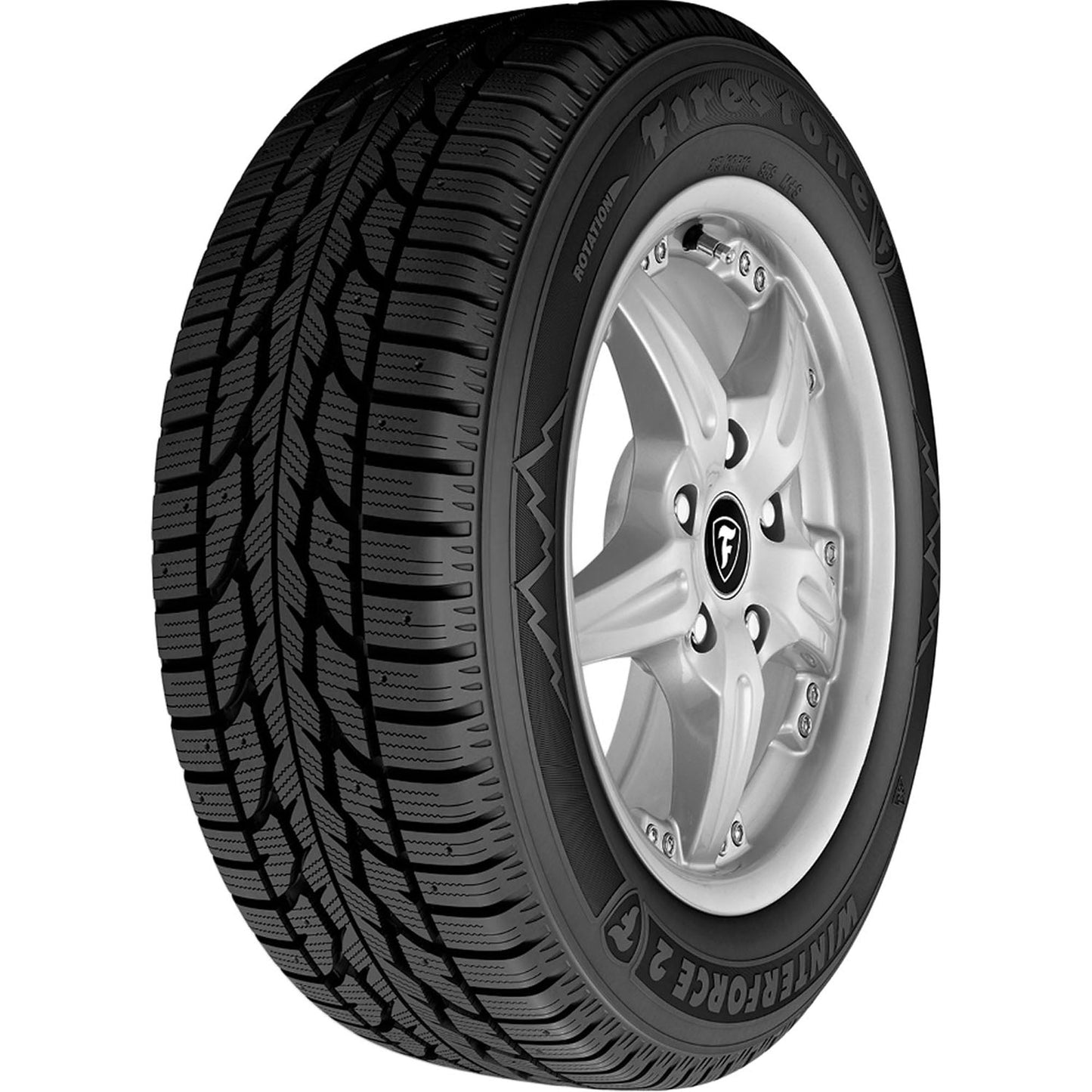 Firestone Winterforce 2 Winter 185/65R14 86S Passenger Tire