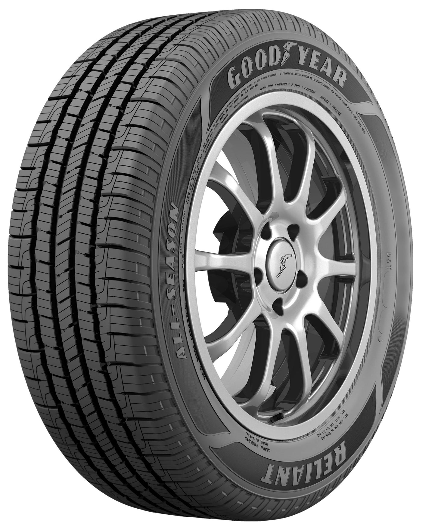 Goodyear Reliant All-Season 225/60R16 98H All-Season Tire Fits: 2010 Subaru Outback 2.5i, 2005 Subaru Outback i