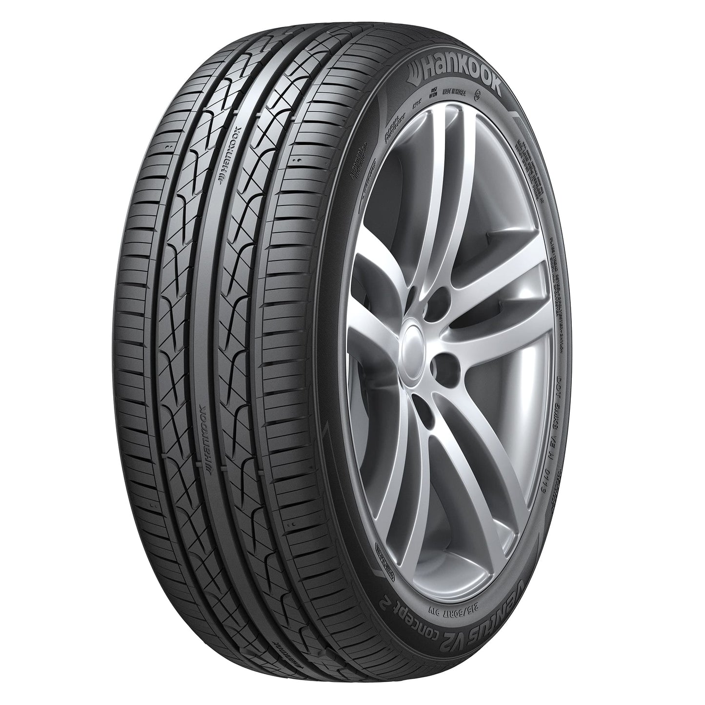 Hankook Ventus V2 Concept2 (H457) UHP 215/45R17 91V XL Passenger Tire