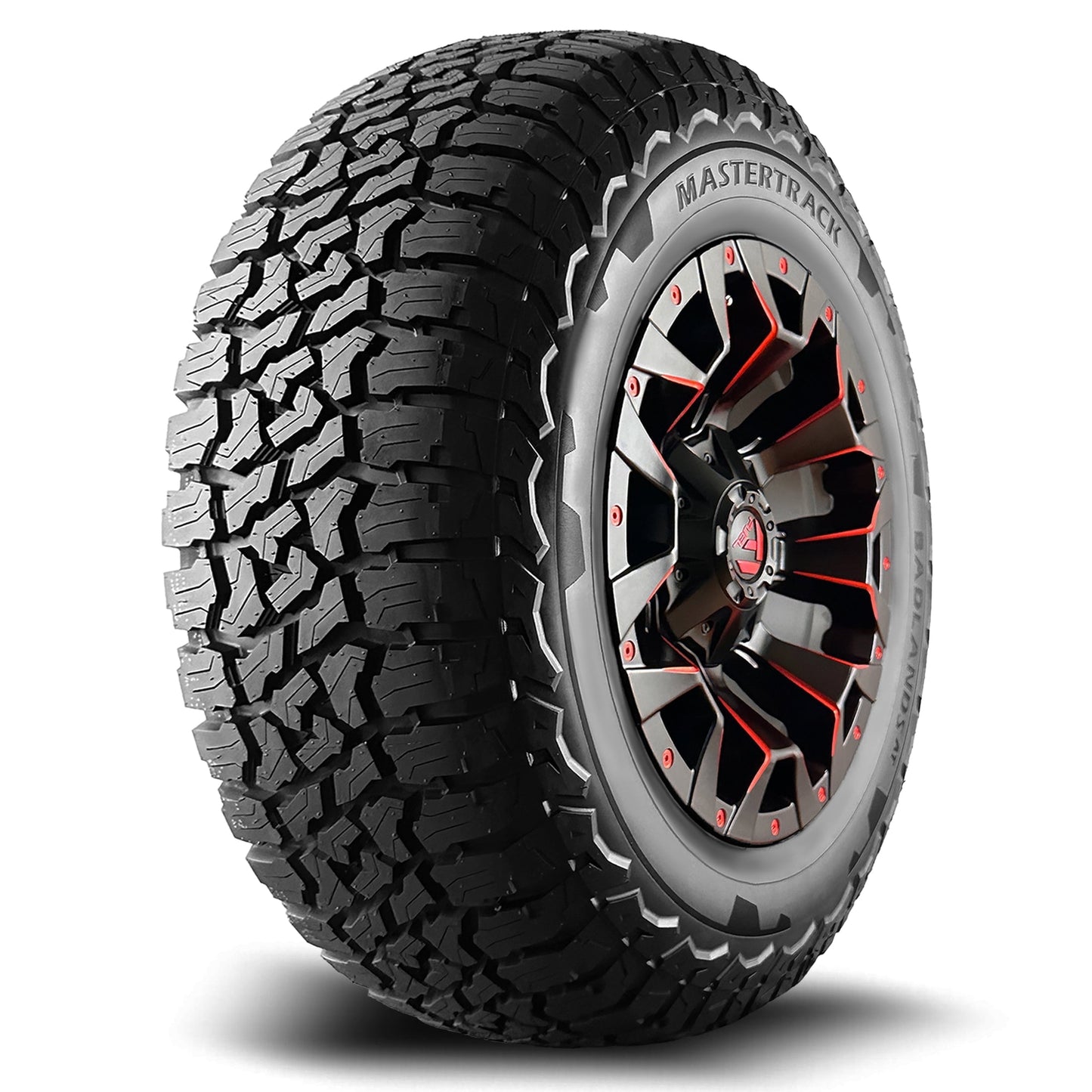 Mastertrack Badlands AT All Terrain LT265/70R17 10 Ply E 123S SUV Light Truck Tire 265/70/17(Tire Only)