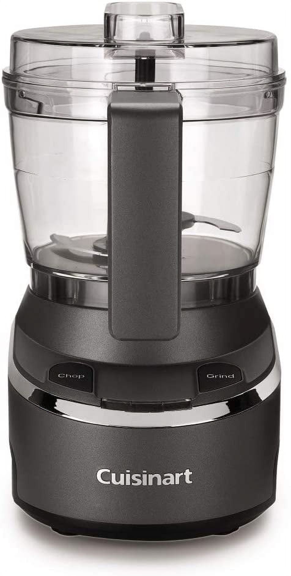 Mini Food Processor & Chopper, Small Stand Mixer for Ve tables, Meats & More, 4 Cup, Electric, Black, RMC-100