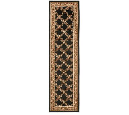 Lyndhurst Open Floral Power Loomed 2'3" x 16' Runner
