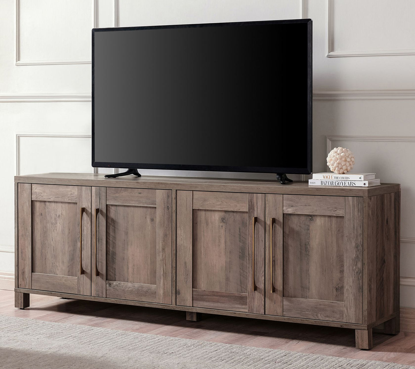 Hudson&Canal Chabot Rectangular TV Stand for TV's up to 75"