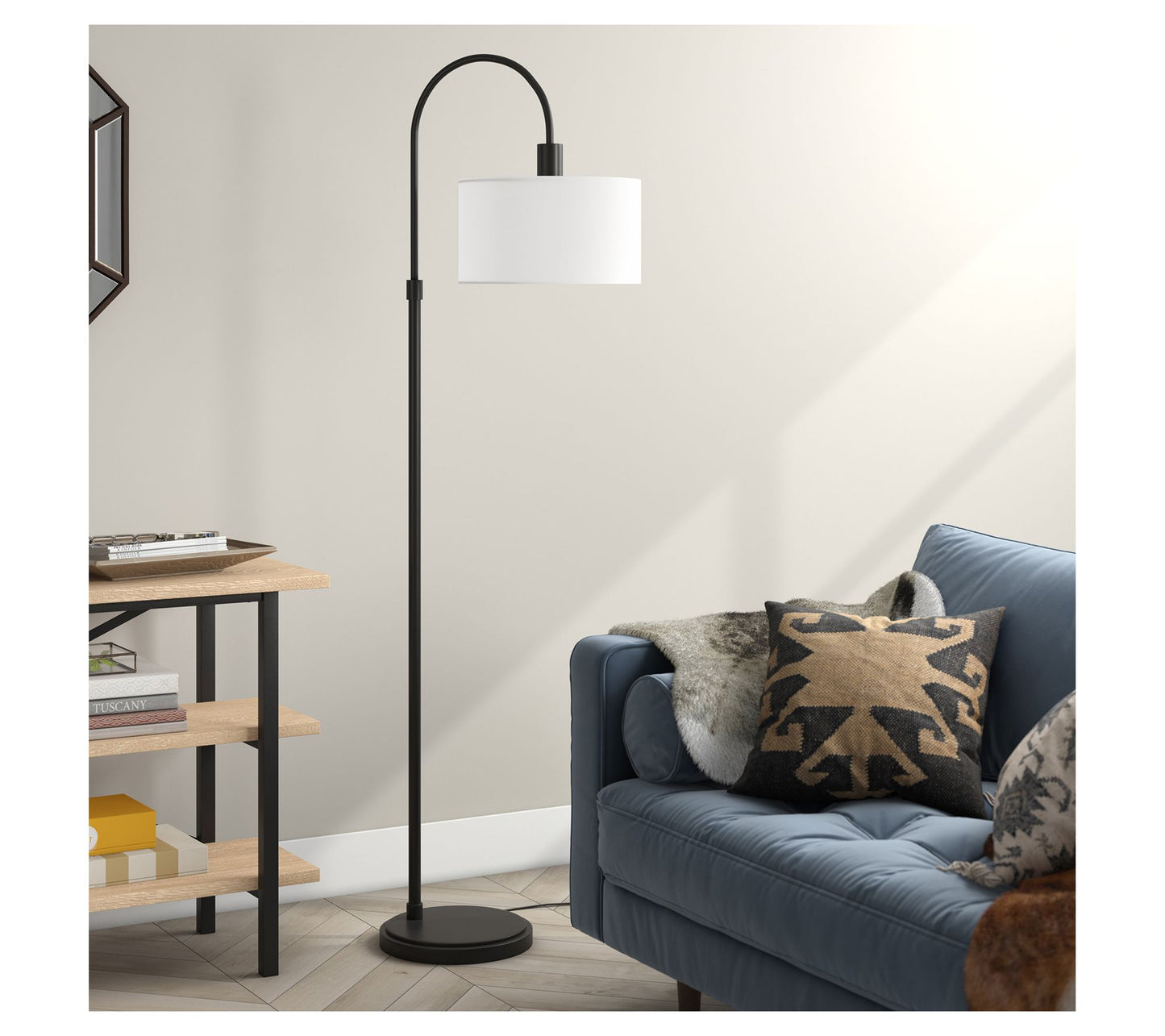 Hudson&Canal Veronica Arc Floor Lamp