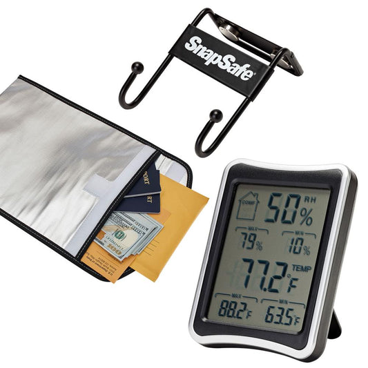SnapSafe Safe Accessories Accessory Pack - Maximize Space and Organize Your Safe 75850