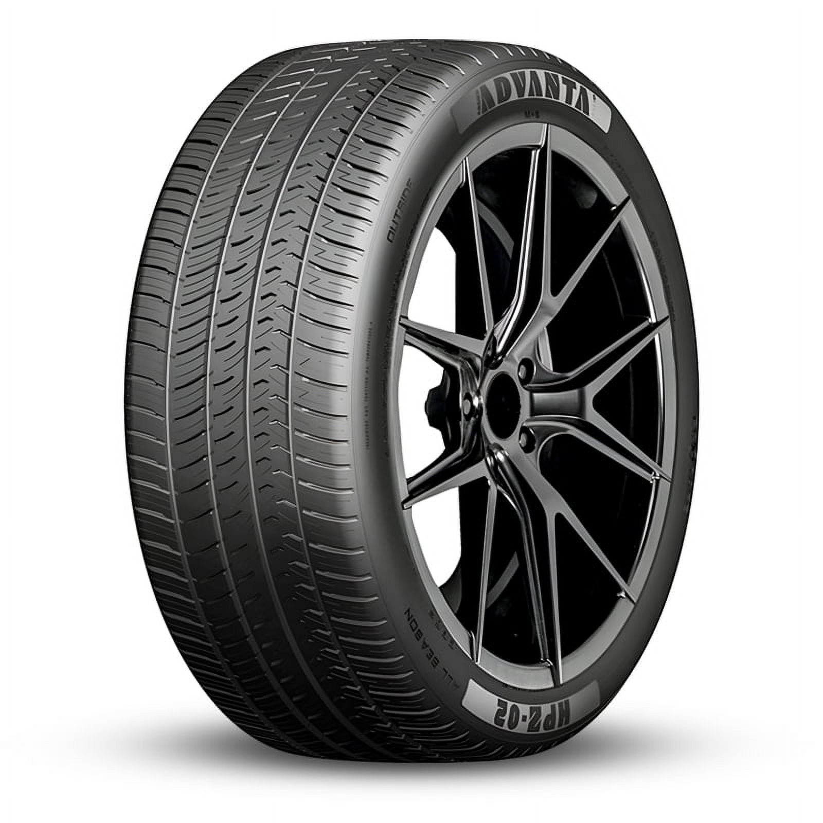1 Advanta HPZ-02 255/35R20 97W All Season 50K Mile Warranty Extra Load XL Tires 1951340355 / 255/35/20 / 2553520