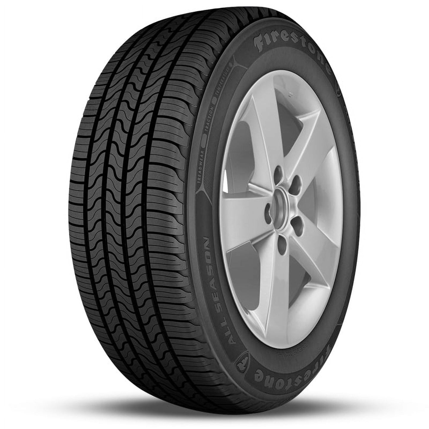1 New Firestone All Season 235/60R18 103H Touring Tires 55,000 Mile Warranty FS003040 / 235/60/18 / 2356018 Fits: 2017-19 Honda CR-V EX-L, 2018-22 Honda Odyssey EX-L