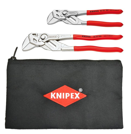 KNIPEX 2-Pack Tongue and Groove Plier Set with Soft Case 9K 00 80 109 US