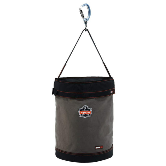 Ergodyne Gray Canvas Open Tote Tool Bag 17.5-in x 17.5-in x 4-in Medium Size 14845