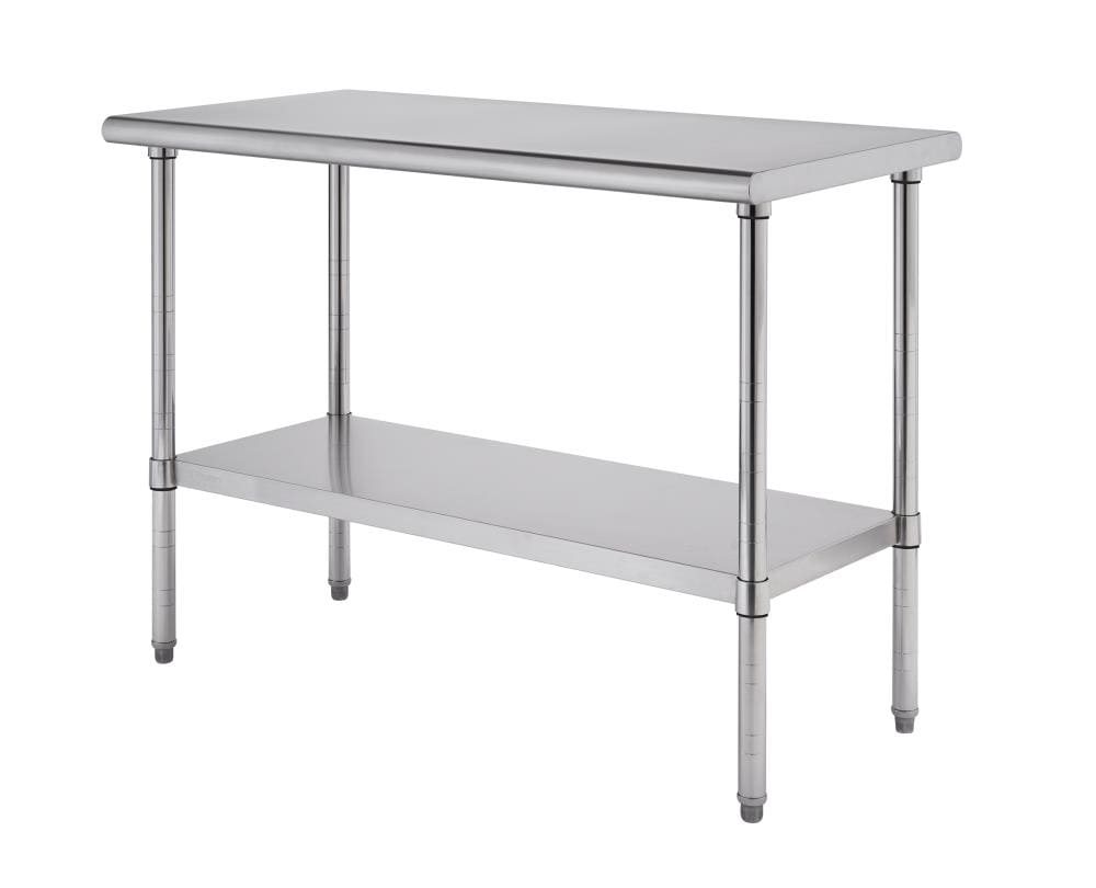 TRINITY 48-in L x 34.65-in H Ecostorage Stainless Steel Work Bench TLS-0204