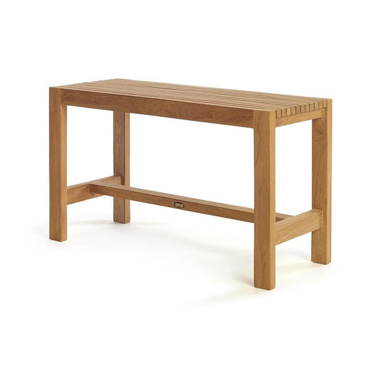 ARB Teak & Specialties 100 Natural Grade A teak Wood Freestanding Shower chair ADA Compliant