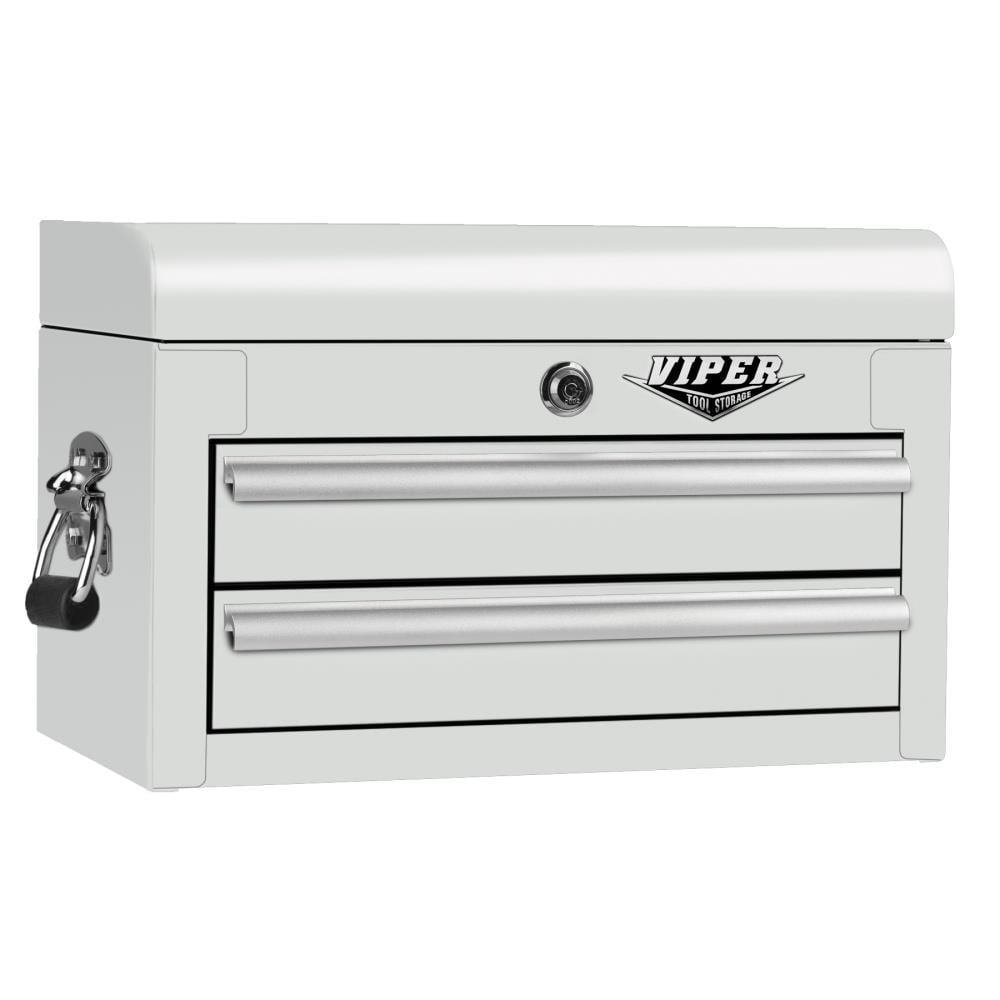 Viper Tool Storage 18-in W x 11.5-in H 2-Drawer Steel Tool Chest (White) V218MCWH