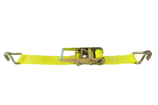 Boxer Tools 4PCS 4-inX30-ft Ratchet Strap JHKS - Heavy Duty Tie Down Straps with 2 J Hooks - 4 Pack, 30 Ft Length, 4 In Width, Chrome Finish 66198 (4)