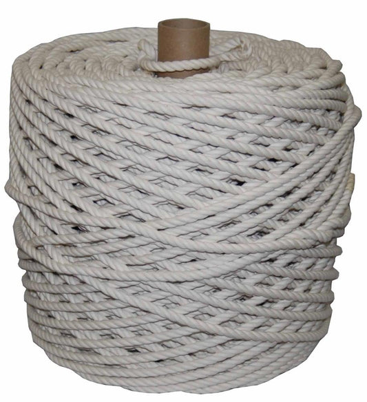 T.W. Evans Cordage 0.1875-in x 3600-ft Twisted Cotton Rope (By-the-Roll) 29-012