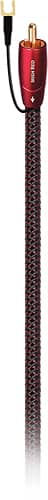 AudioQuest - Irish Red 9.8' Subwoofer Cable - Black/Red