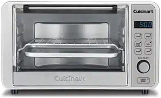 Restored Cuisinart TOB-1300 Digital Convection Toaster Oven, Silver (Refurbished)