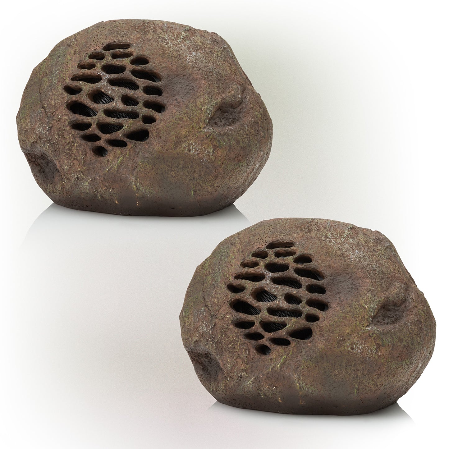 Alpine Corporation 9-in Set of 2 Bluetooth Compatibility Outdoor Speaker QLP952SLR-2
