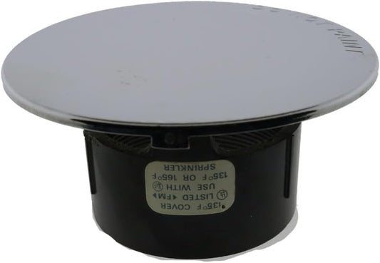 Star Phantom 1, Model PH-1 Concealed Fire Sprinkler Cover Plate Escutcheon, 3 1/4" Chrome