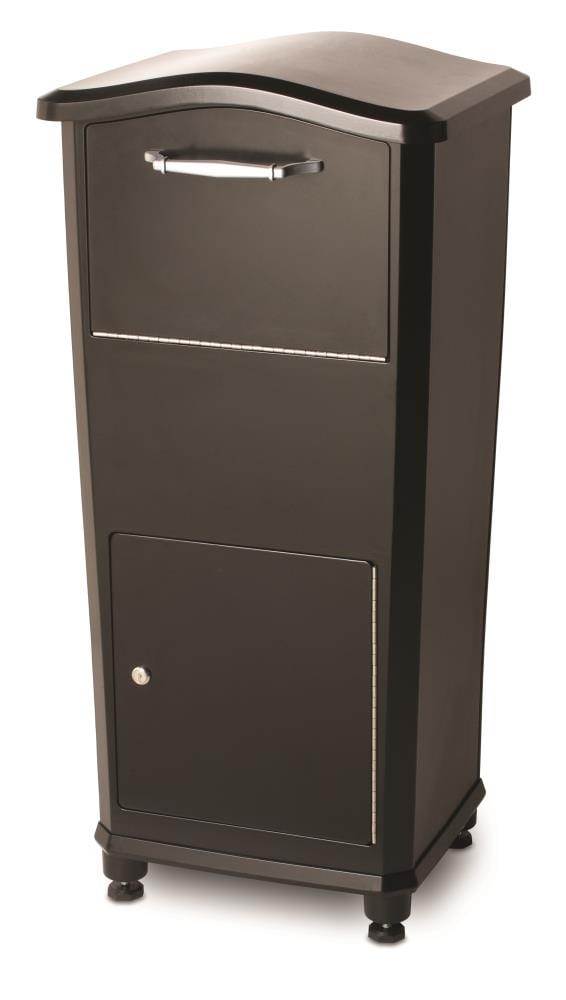 Architectural Mailboxes Elephantrunk Locking Metal Extra Large Mailbox Black