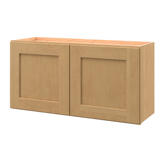 allen + roth Innsbrook 36-in W x 18-in H x 12-in D Rye Wall Fully assembled Cabinet Flat Panel