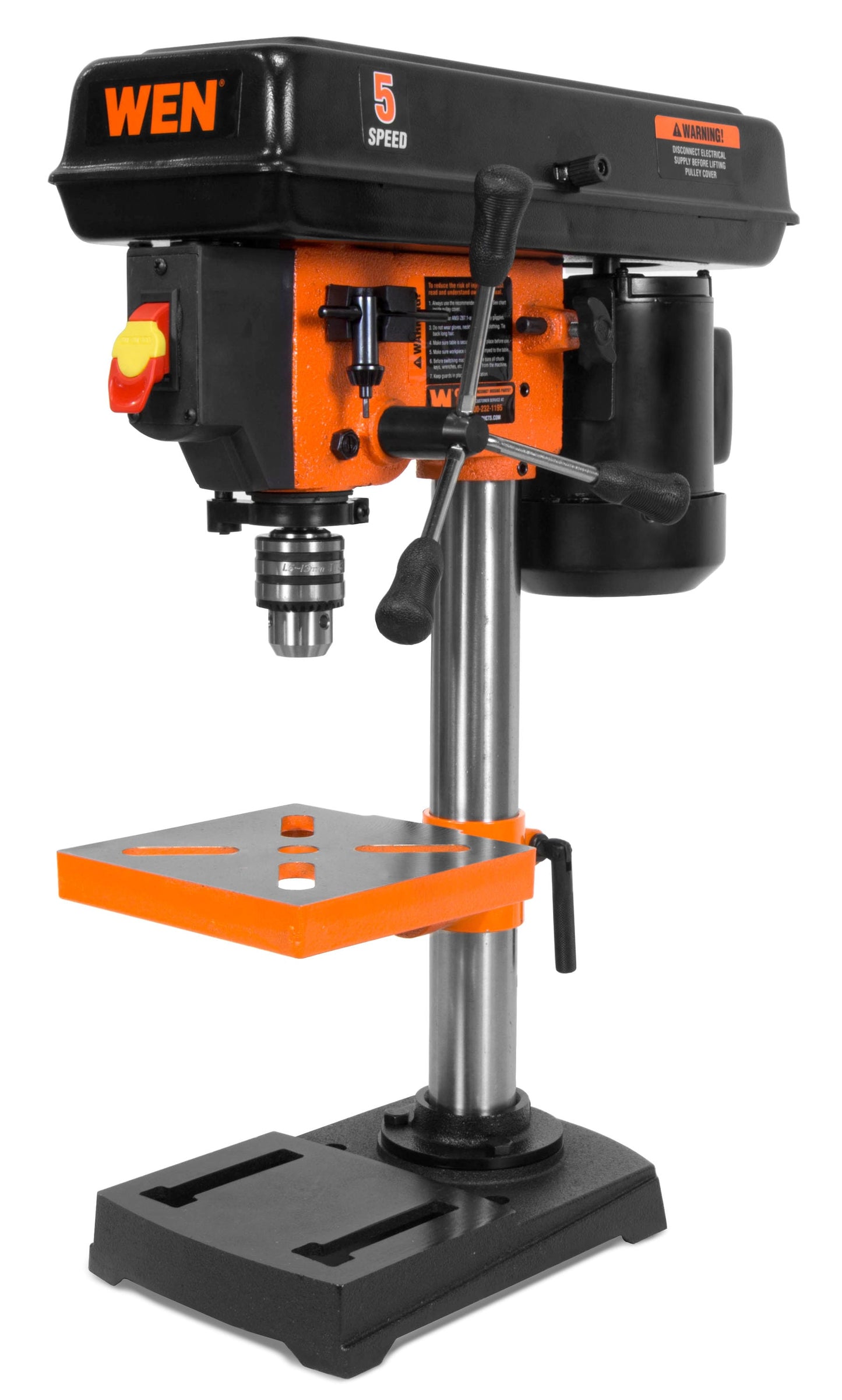 WEN 2.3-Amp 5-Speed Bench Drill Press 4206T