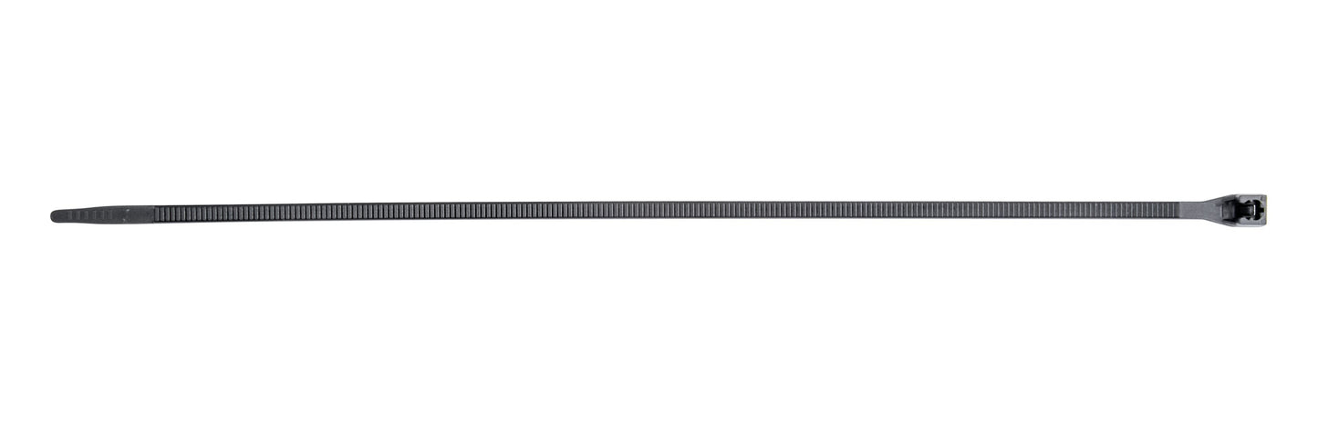 Gardner Bender 11-in Nylon Zip Ties Black with Uv Protection (1000-Pack) 46-310UVBM
