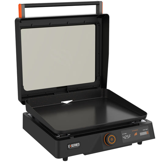 Blackstone 17-in x 14-in Non-Stick E-series Non-stick Ceramic Coated Aluminum Electric Griddle with Removable Drip Tray (1500-Watt) 8005