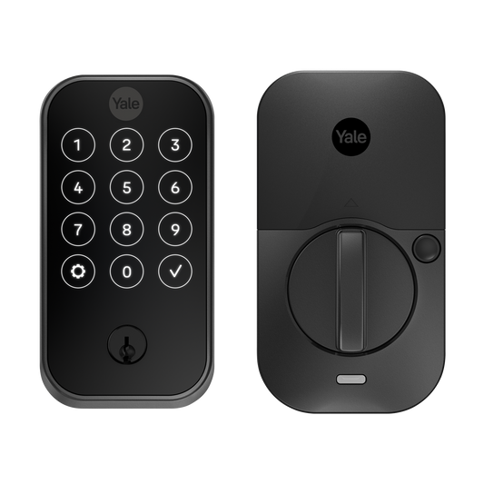 Yale Assure Lock 2 Black Suede Smart Lock Electronic Deadbolt Bluetooth Touchscreen Keypad YRD420-BLE-BSP