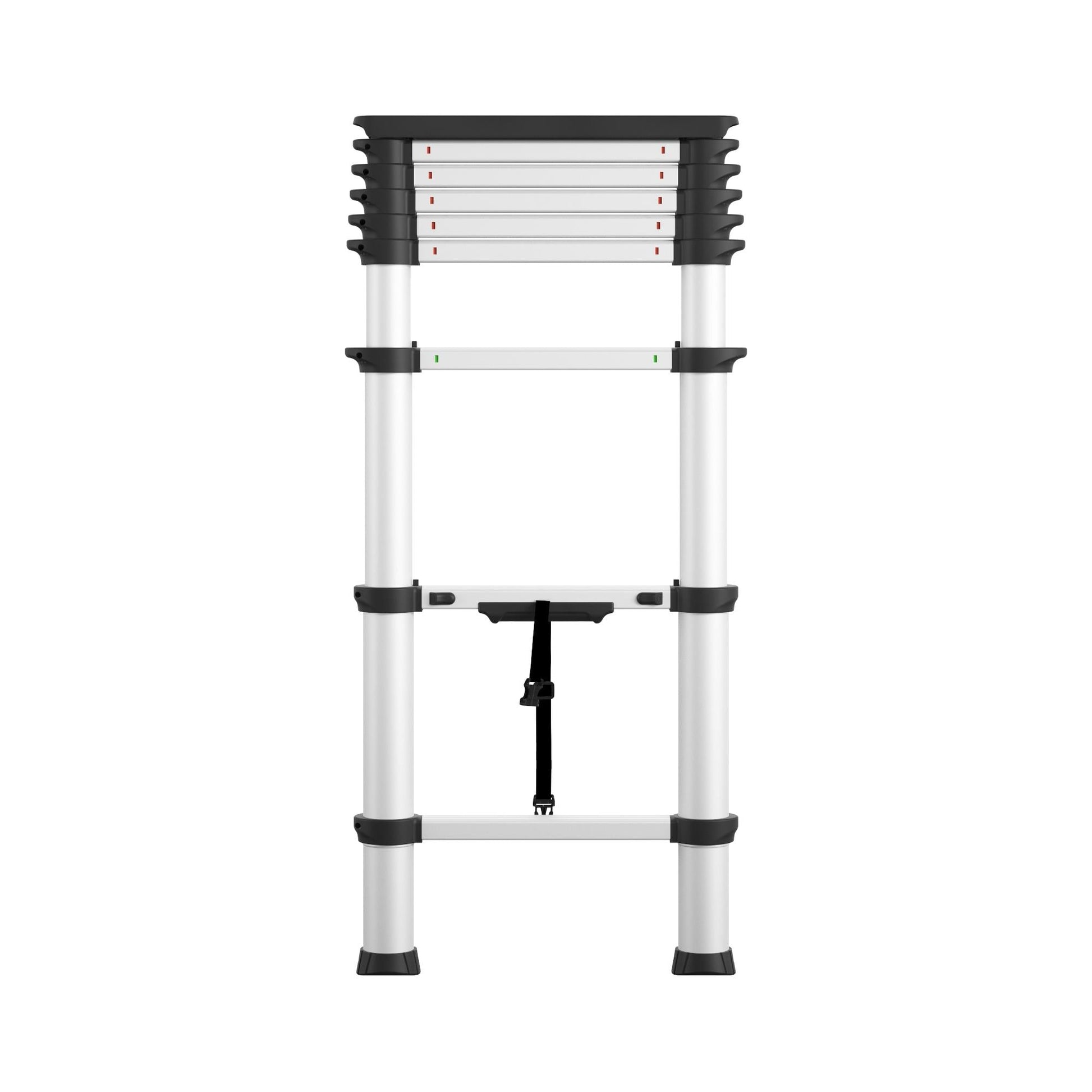Cosco SmartClose 8.66-ft Aluminum Type 1a- 300-lb Load Capacity Telescoping Extension Ladder 20809T1ASE